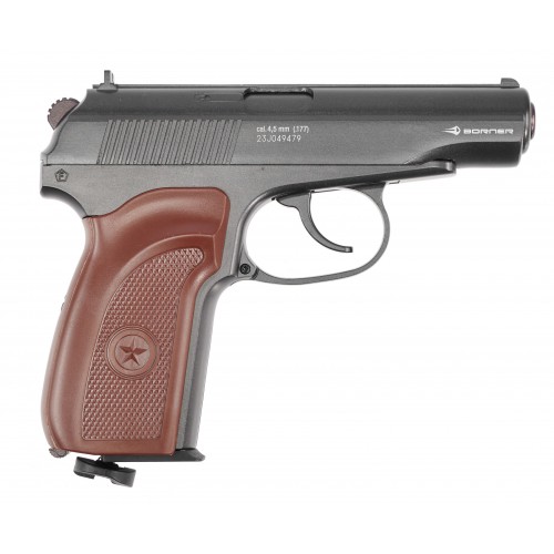 Пневматический пистолет Borner ПМ 49 Blowback 4,5 мм