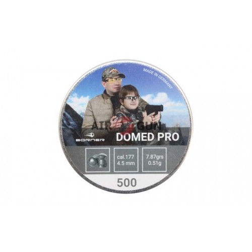 Пневматические пульки Borner Domed Pro 4,5 мм 0,51 гр 500 шт