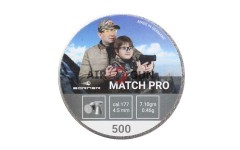 Пули для пневматики Borner Match Pro 4,5 мм 0,46 гр 500 шт Пули для пневматики Borner Match Pro 4,5 мм 0,46 гр 500 шт