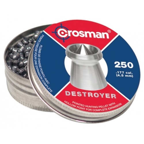 Пули для пневматики Crosman Destroyer 4,5 мм 7,9 гран 250 шт