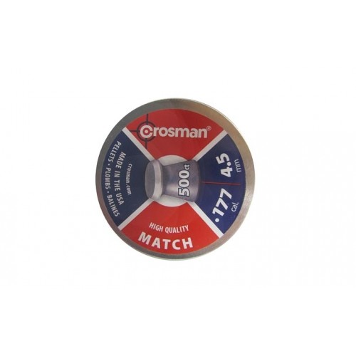 Пули для пневматики Crosman Match 4,5 мм, 7,9 гран 500 шт