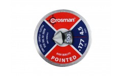 Пули для пневматики Crosman Pointed 4,5 мм 7,4 грана 500 шт Пули для пневматики Crosman Pointed 4,5 мм 7,4 грана 500 шт