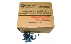 Пули для пневматики Crosman Premier Domed 4,5 мм 10,5 гран 1250 шт