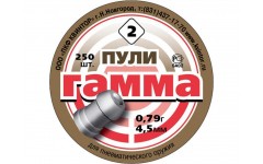 Пули для пневматики Га мма коническая головка 4,5 мм 0,79 гр 250 шт