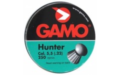 Пули для пневматики GAMO Hunter 5,5 мм 250 шт Пули для пневматики GAMO Hunter 5,5 мм 250 шт