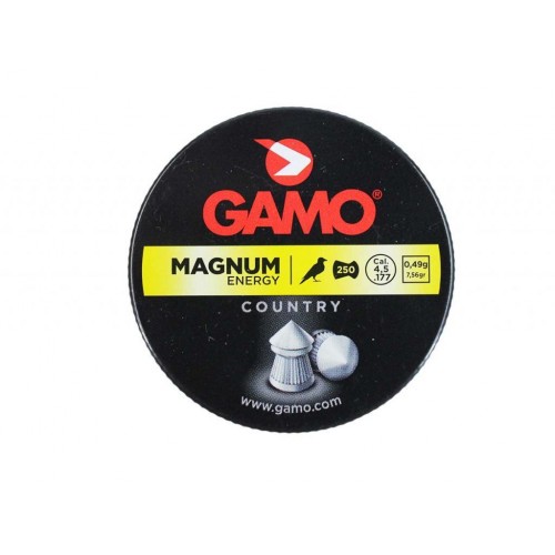Пули для пневматики GAMO Magnum 4,5 мм 0,49 гр 250 шт