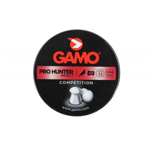 Пули для пневматики GAMO Pro-Hunter 4,5 мм 0,49 гр 250 шт