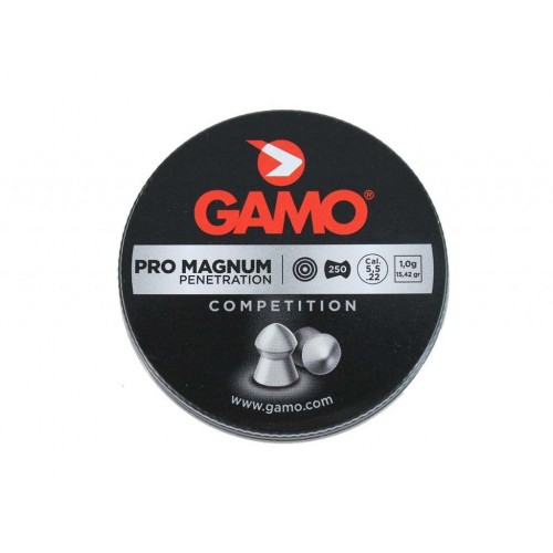 Пули для пневматики GAMO Pro Magnum 5,5 мм 1 грамм 250 шт