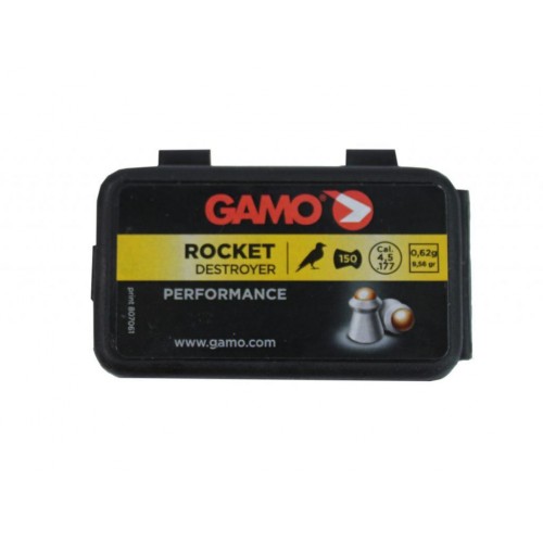 Пули для пневматики GAMO Rocket 4,5 мм 0,6 гр 150 шт Пули для пневматики GAMO Rocket 4,5 мм 0,6 гр 150 шт