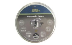 Пули для пневматики H&N Baracuda Green 5,5 мм 0,81 гр 200 шт
