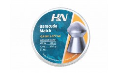 Пули для пневматики H&N Baracuda Match 4,5 мм 0,69 гр 400 шт