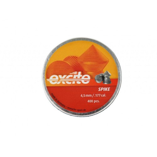 Пули для пневматики H&N Excite Spike 4,5 мм 0,56 гр 400 шт