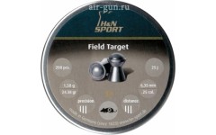 Пули для пневматики H&N Field Target 6,35 мм 1,58 гр 200 шт