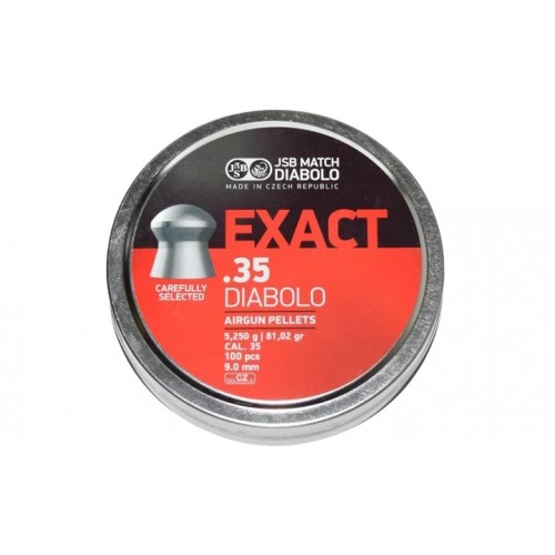 Пули для пневматики JSB Diabolo Exact 9 мм 5,2 гр 100 шт Пули для пневматики JSB Diabolo Exact 9 мм 5,2 гр 100 шт