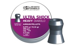 Пули для пневматики JSB Ultra Shock Heavy 4,52 мм 0,67 гр 350 шт