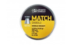 Пули для пневматики JSB Yellow Match 4,5 мм 0,52 гр 500 шт Пули для пневматики JSB Yellow Match 4,5 мм 0,52 гр 500 шт