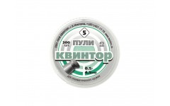 Пули для пневматики Квинтор плоская головка 4,5 мм 0,53 гр 300 шт Пули для пневматики Квинтор плоская головка 4,5 мм 0,53 гр 300 шт