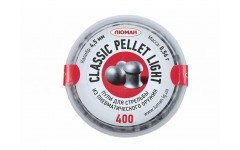 Пули для пневматики Люман Classic Pellets Light 4,5 мм 0,56 гр 400 шт Пули для пневматики Люман Classic Pellets Light 4,5 мм 0,56 гр 400 шт