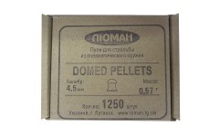 Пули для пневматики Люман Domed pellets 0,57 г 4,5 мм 1250 шт
