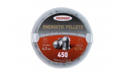 Пули для пневматики Люман Energetic Pellets 4,5 мм 0,75 гр 450 шт Пули для пневматики Люман Energetic Pellets 4,5 мм 0,75 гр 450 шт