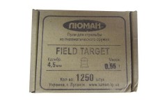 Пули для пневматики Люман Field Target 0,55 г 4,5 мм 1250 шт
