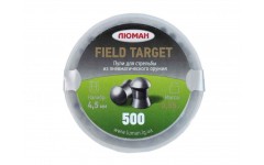 Пули для пневматики Люман Field Target 4,5 мм 0,55 гр 500 шт Пули для пневматики Люман Field Target 4,5 мм 0,55 гр 500 шт