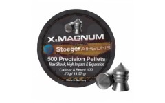 Пули для пневматики Н&N Stoeger X-Magnum 4,5 мм 0,75 г/11,57 гран 500 шт Пули для пневматики Н&N Stoeger X-Magnum 4,5 мм 0,75 г/11,57 гран 500 шт