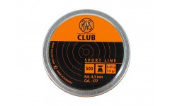Пули для пневматики RWS Club 4,5 мм 0,45 гр 500 шт