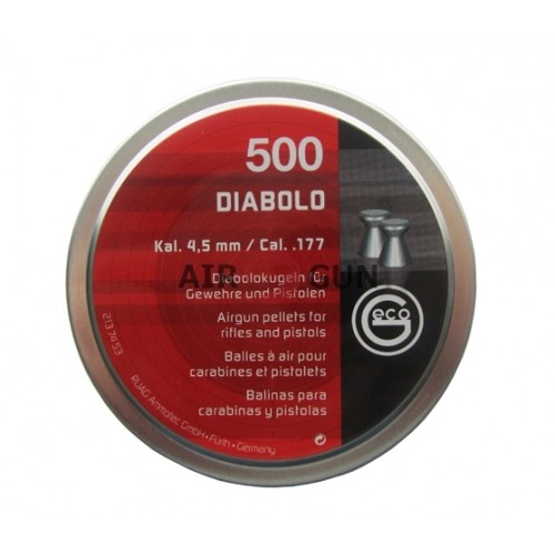 Пули для пневматики RWS Geco Diablo 4,5 мм 0,45 гр 500 шт