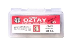 Пули для пневматики Super OZTAY diabolo 0,49-0,51 гр 4,5 мм 500 шт