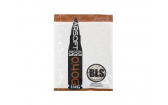 Шарики для страйкбола пластиковые 6 мм BLS 0,40 гр белые 1 кг