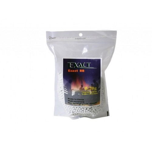 Шарики страйкбольные 6 мм EXACT 0,20 гр