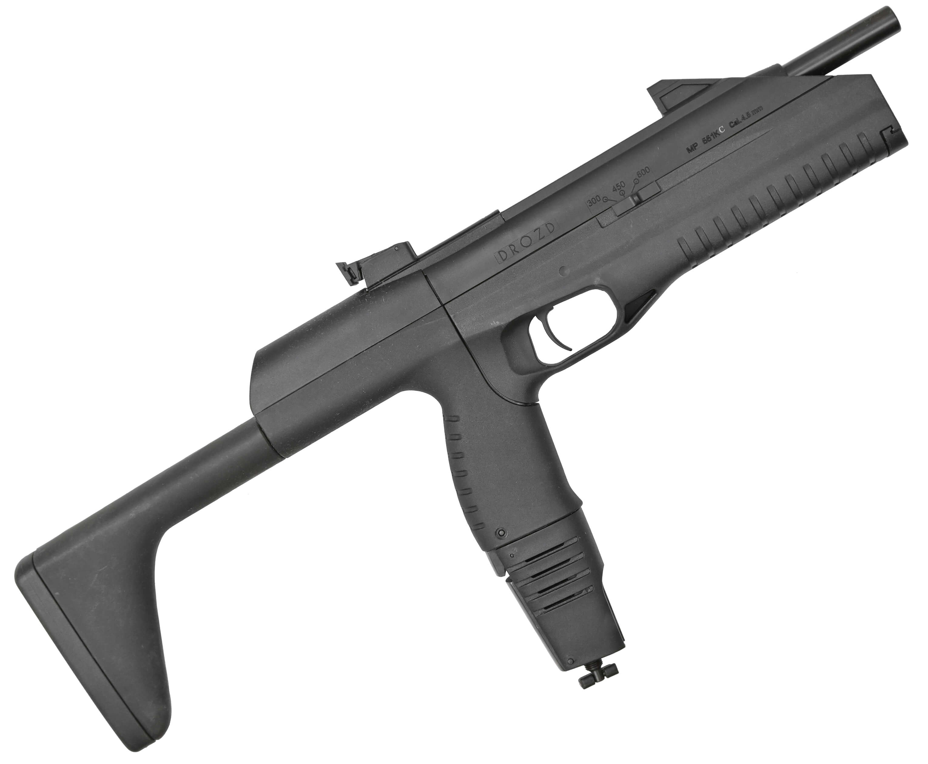 Пневматический пистолет МР-661КС-00 Дрозд с ускорителем заряжания 4,5 мм