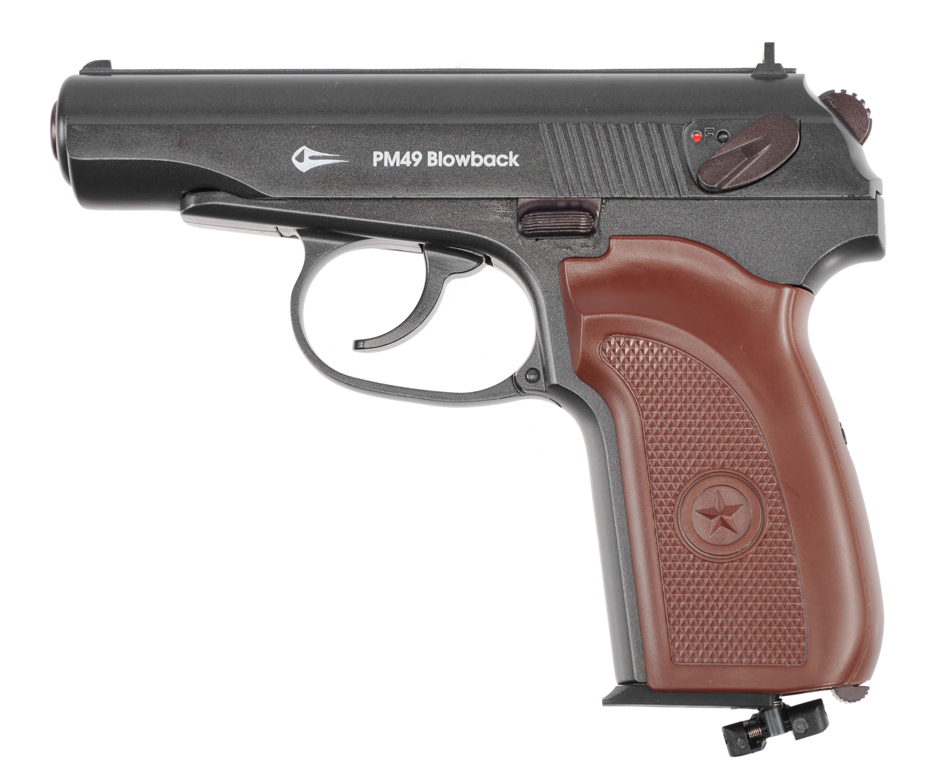 Пневматический пистолет Borner ПМ 49 Blowback 4,5 мм
