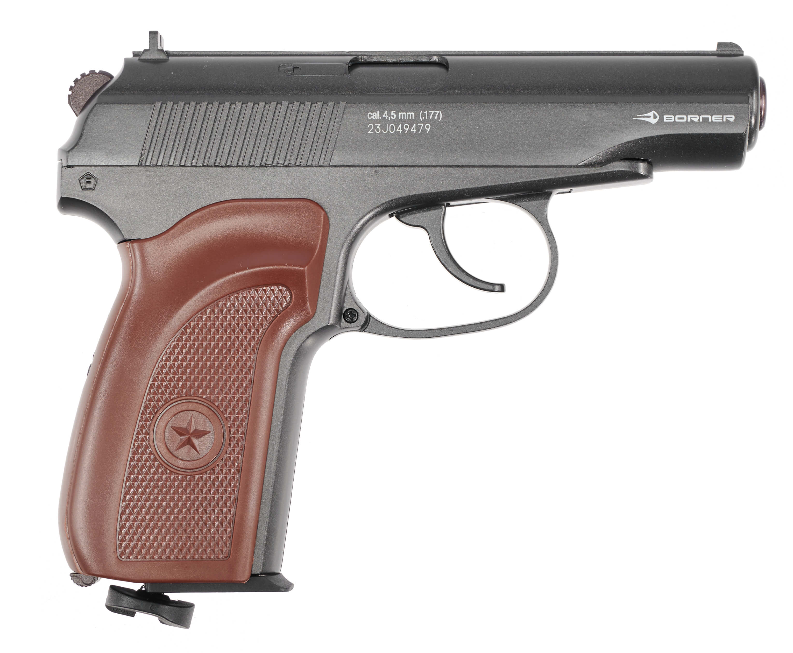 Пневматический пистолет Borner ПМ 49 Blowback 4,5 мм