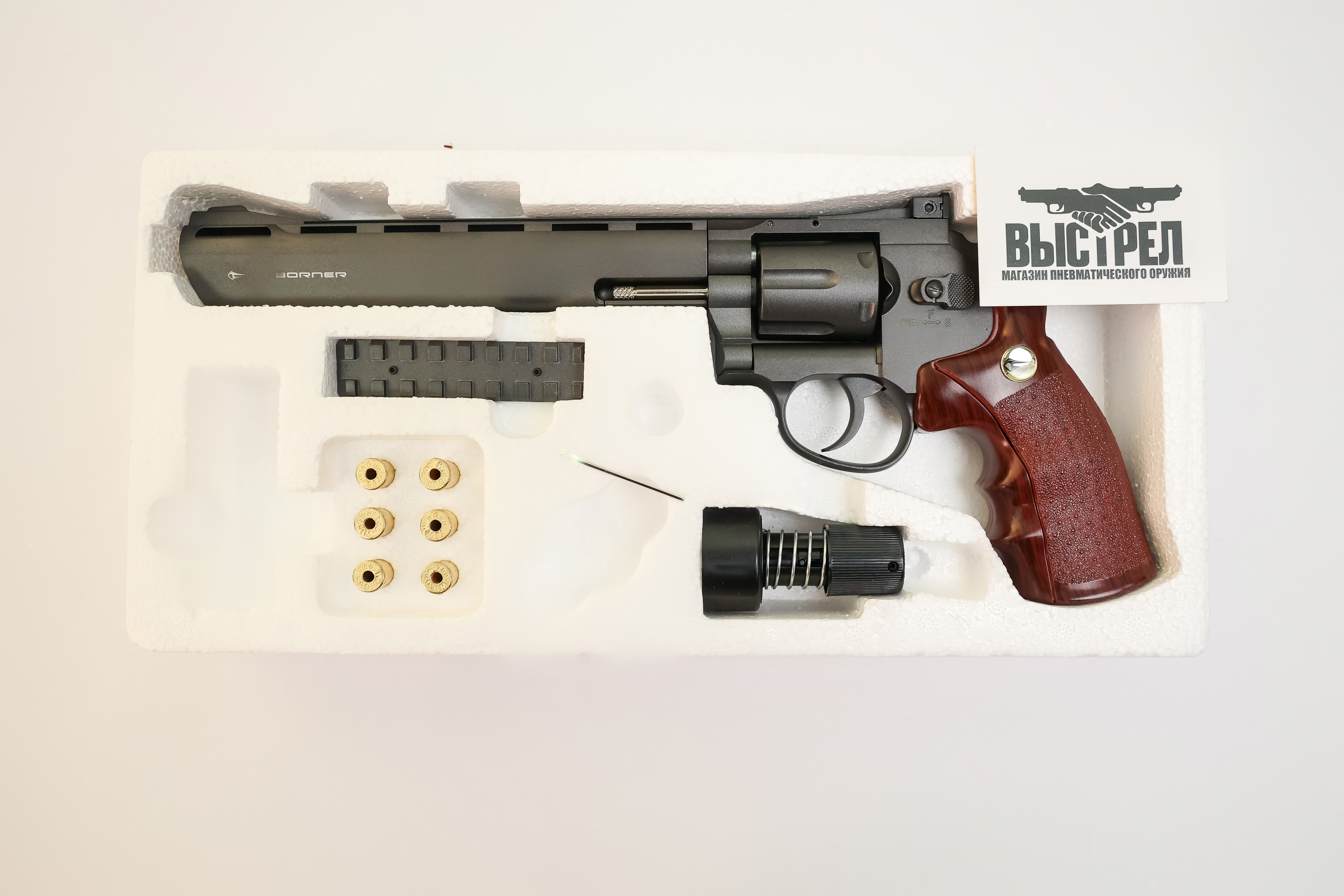 Пневматический пистолет Borner Super Sport 703 4,5 мм