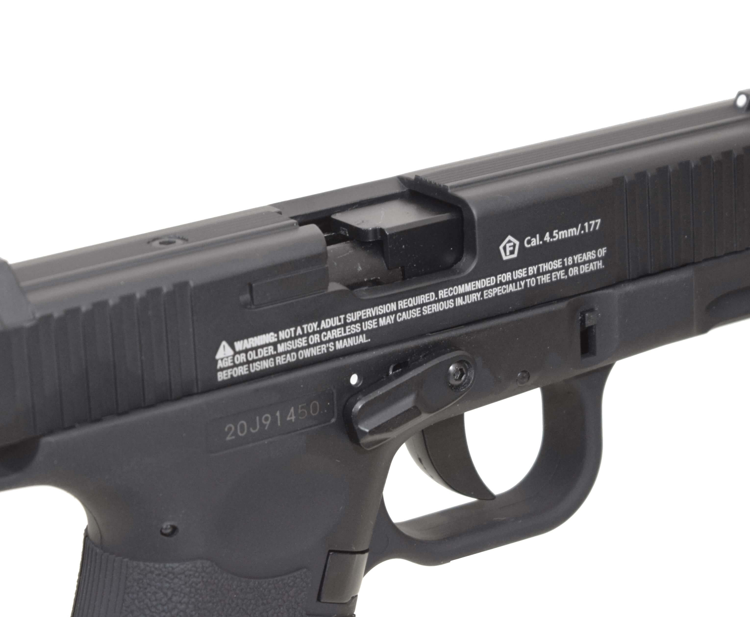 Пневматический пистолет Borner W119 (Glock 17) 4,5 мм