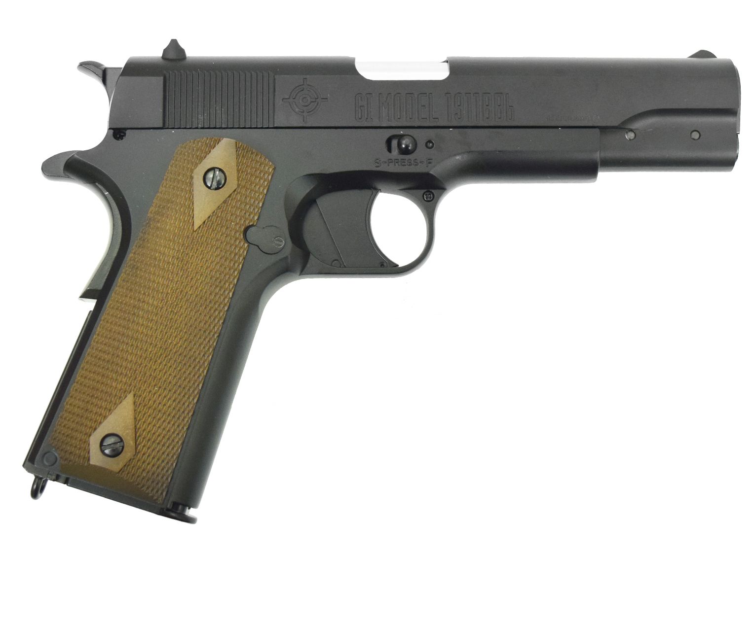 Пневматический пистолет Crosman 1911BB 4,5 мм (blowback)