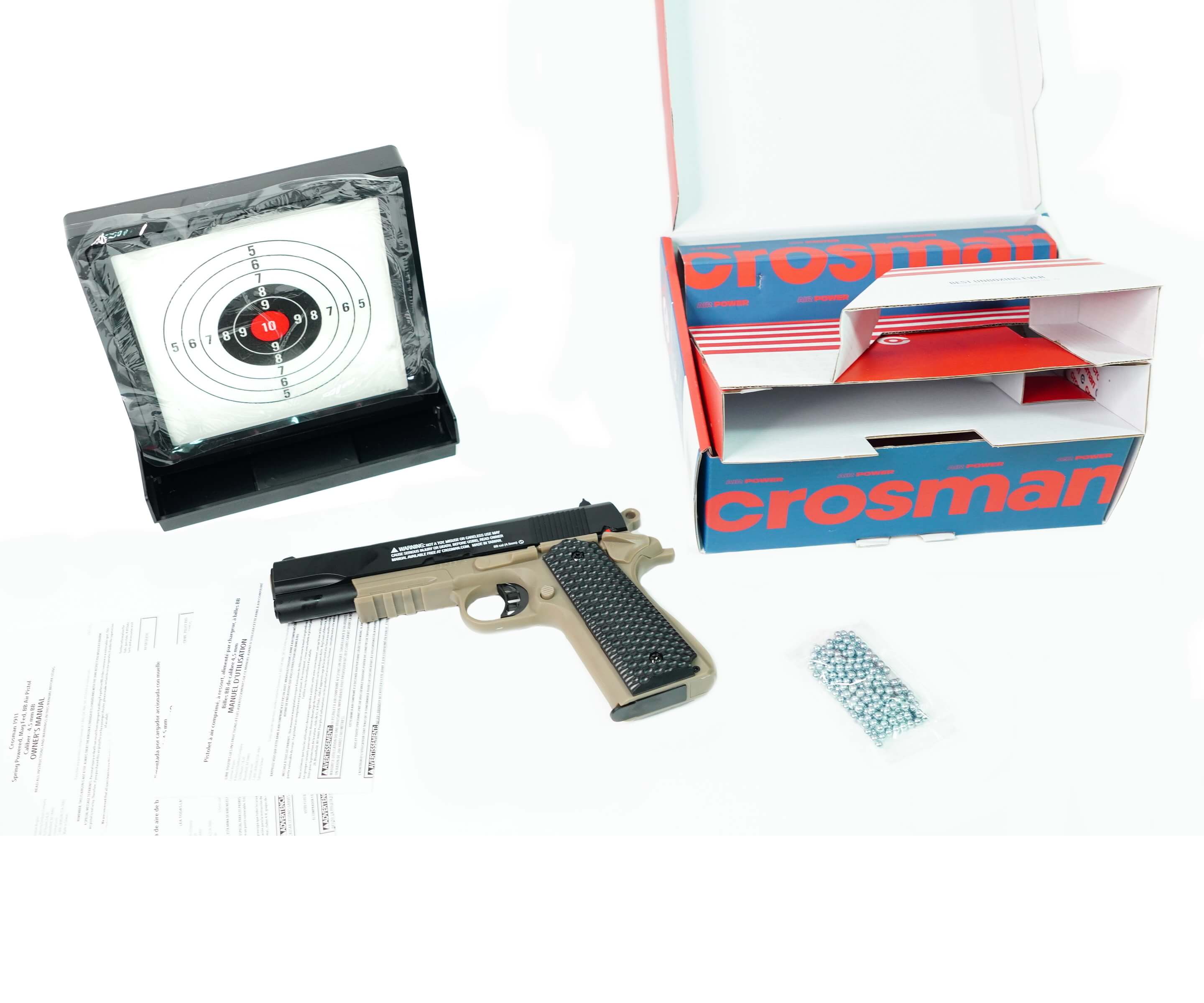 Пневматический пистолет Crosman S1911 4,5 мм