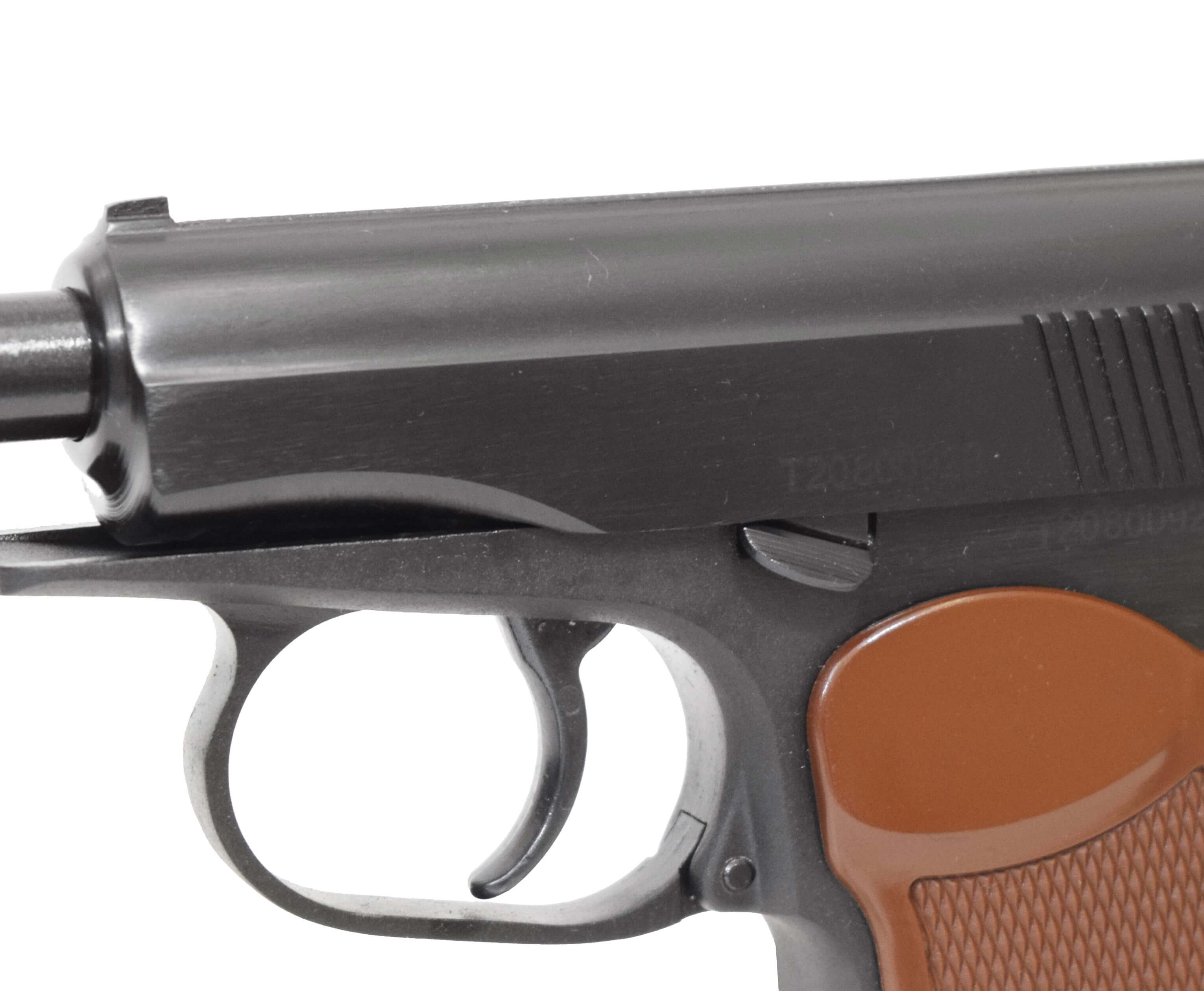 Пневматический пистолет МР 654К-22 с фальшглушителем 4,5 мм