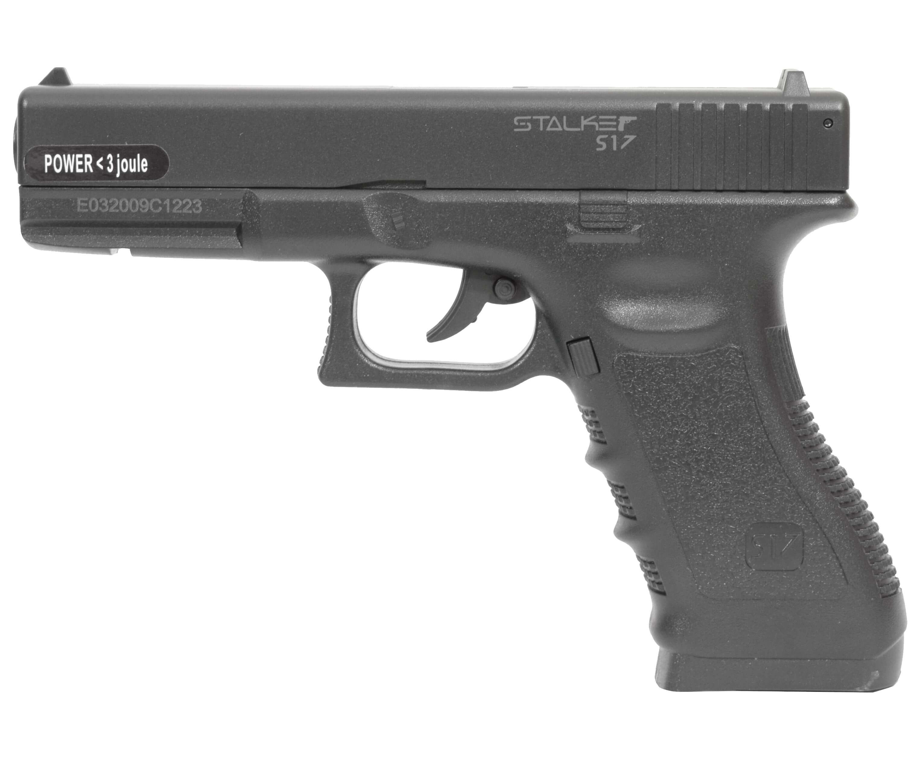 Пневматический пистолет Stalker S17G аналог Glock17 4,5 мм ST-22051G