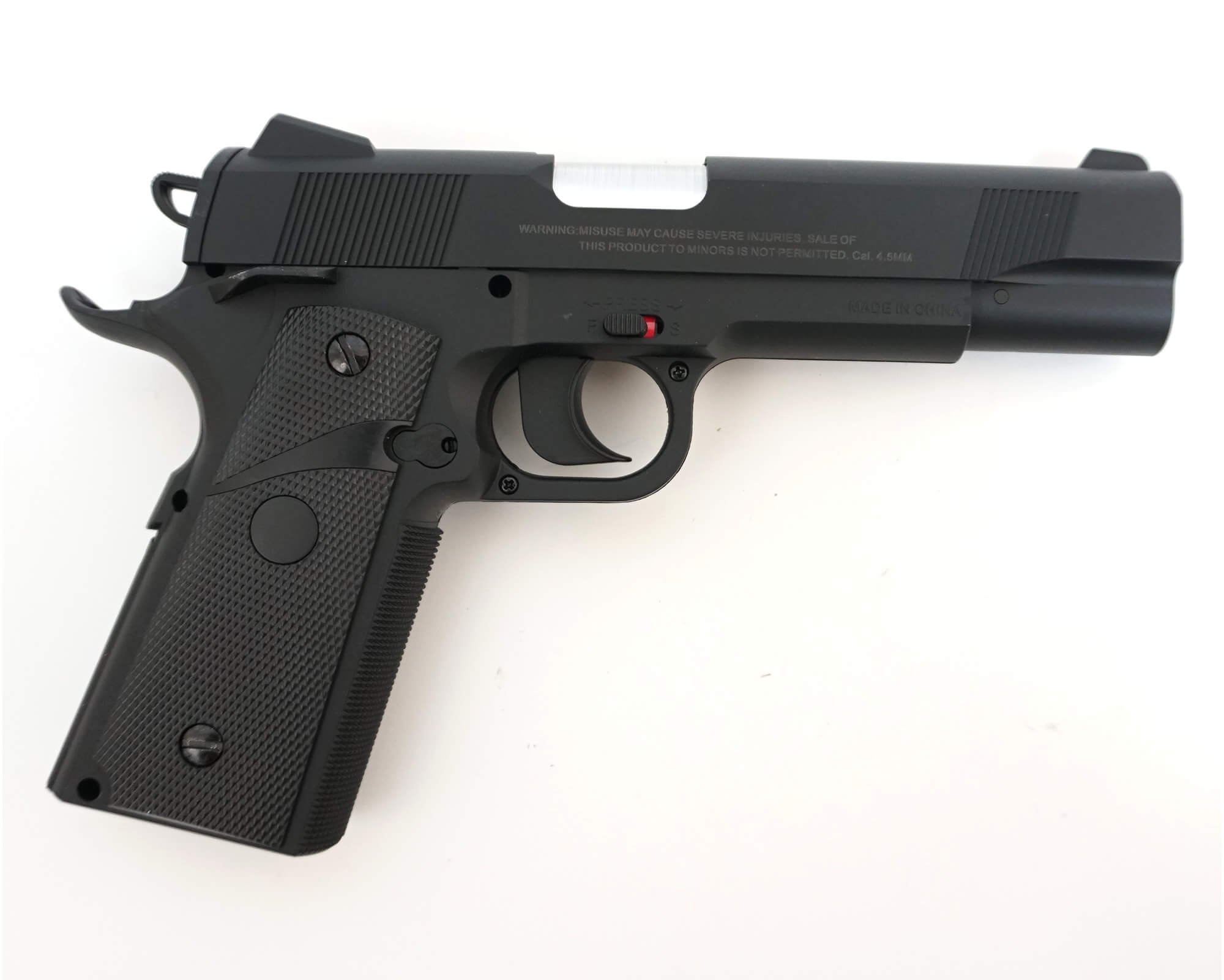 Пневматический пистолет Stalker S1911G 4,5 мм