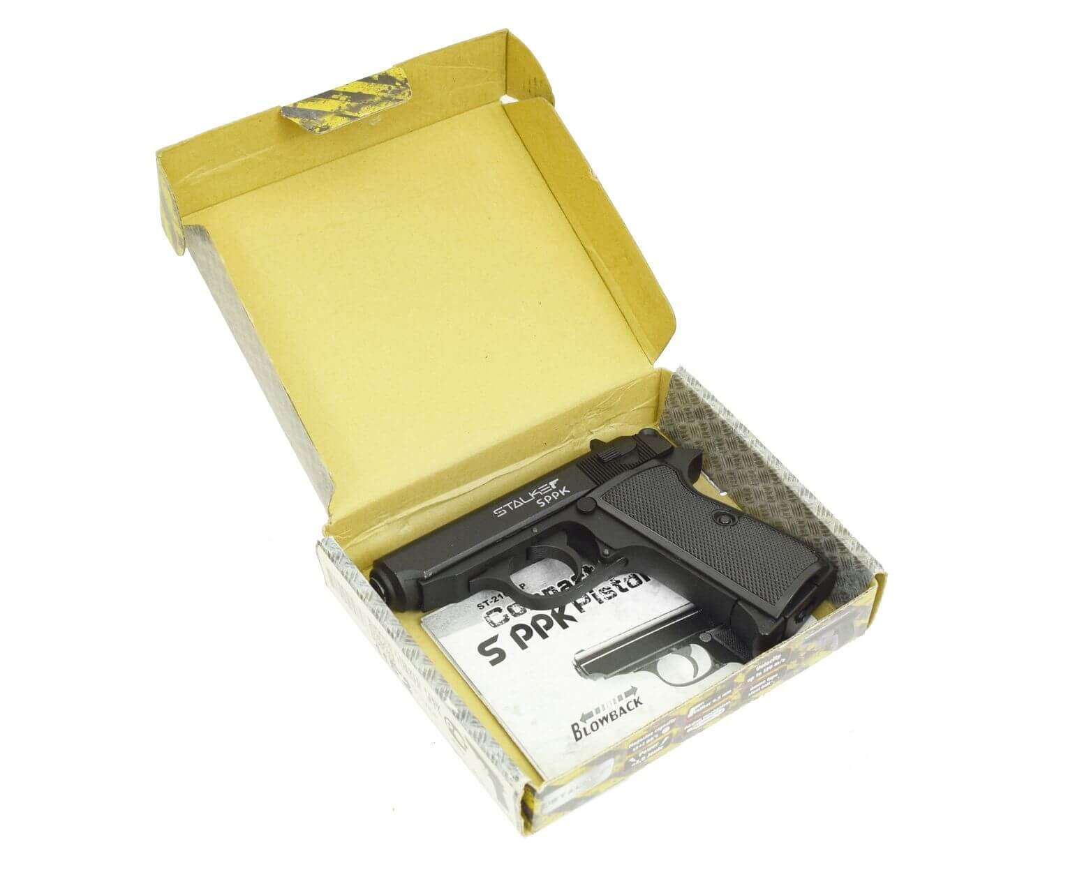 Пневматический пистолет Stalker SPPK аналог Walther PPK/S 4,5 мм ST-21061P