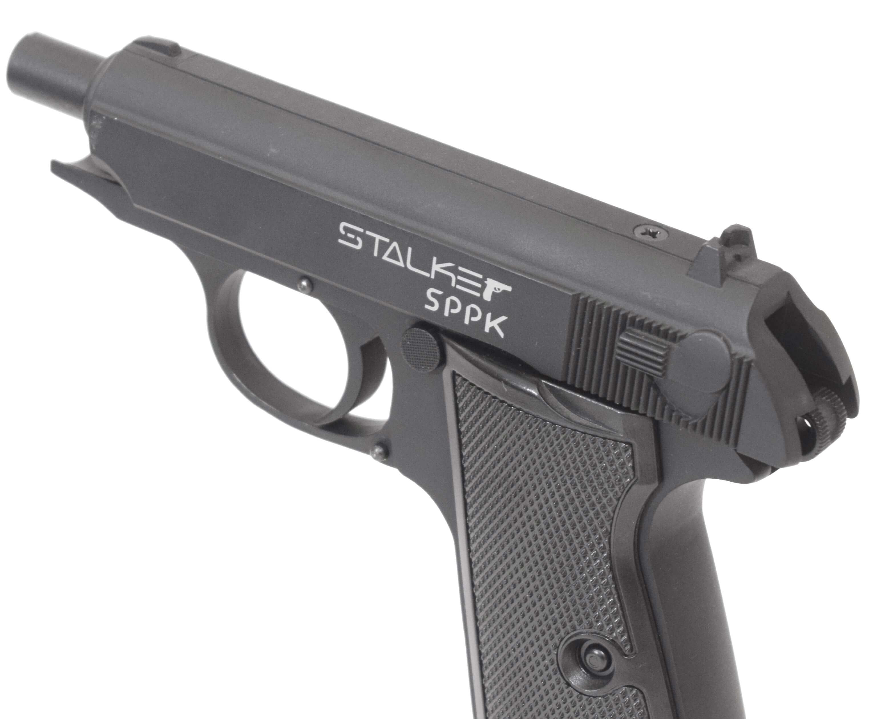 Пневматический пистолет Stalker SPPK аналог Walther PPK/S 4,5 мм ST-21061P