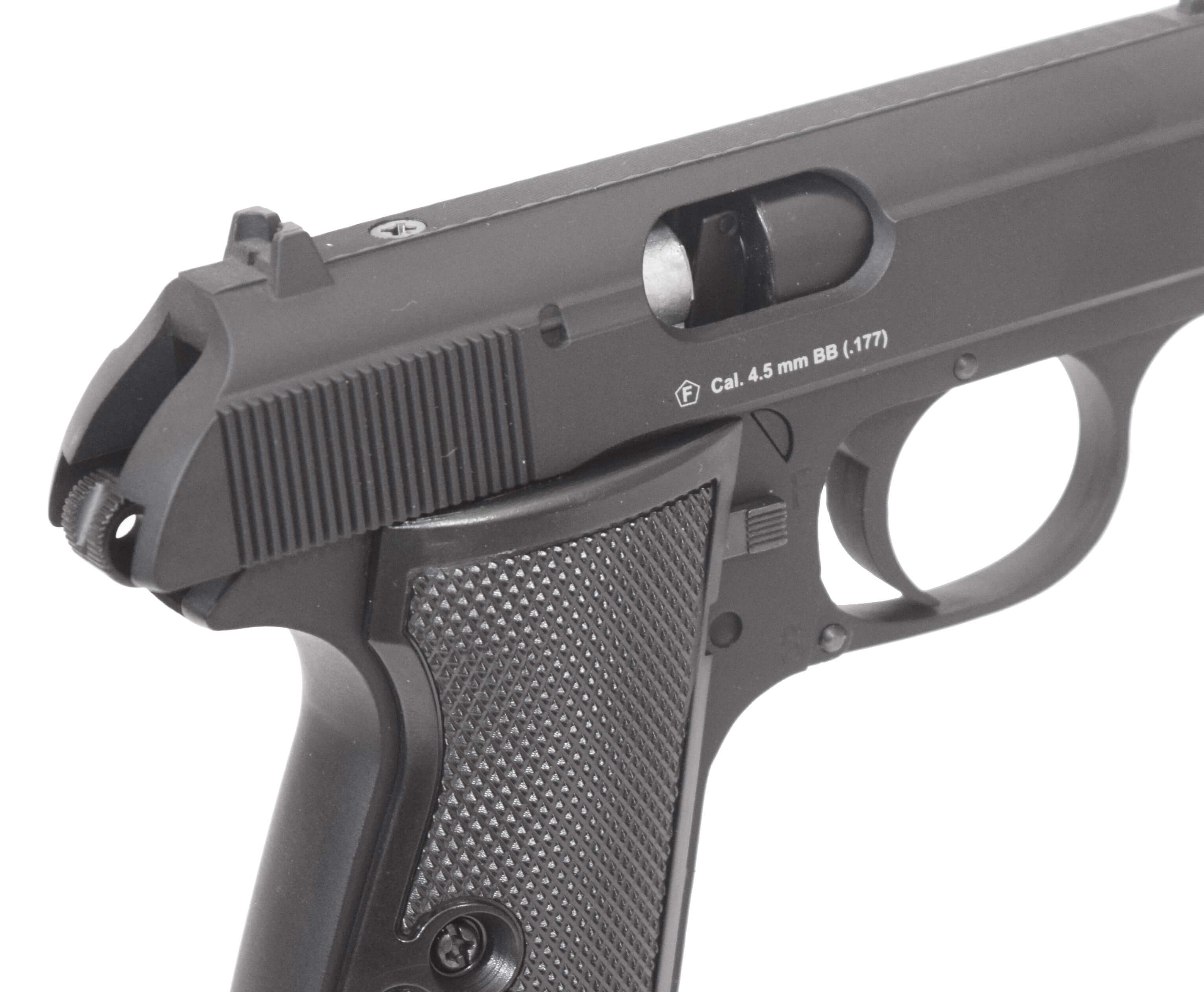 Пневматический пистолет Stalker SPPK аналог Walther PPK/S 4,5 мм ST-21061P