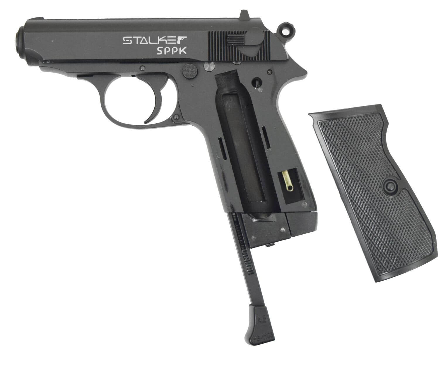 Пневматический пистолет Stalker SPPK аналог Walther PPK/S 4,5 мм ST-21061P
