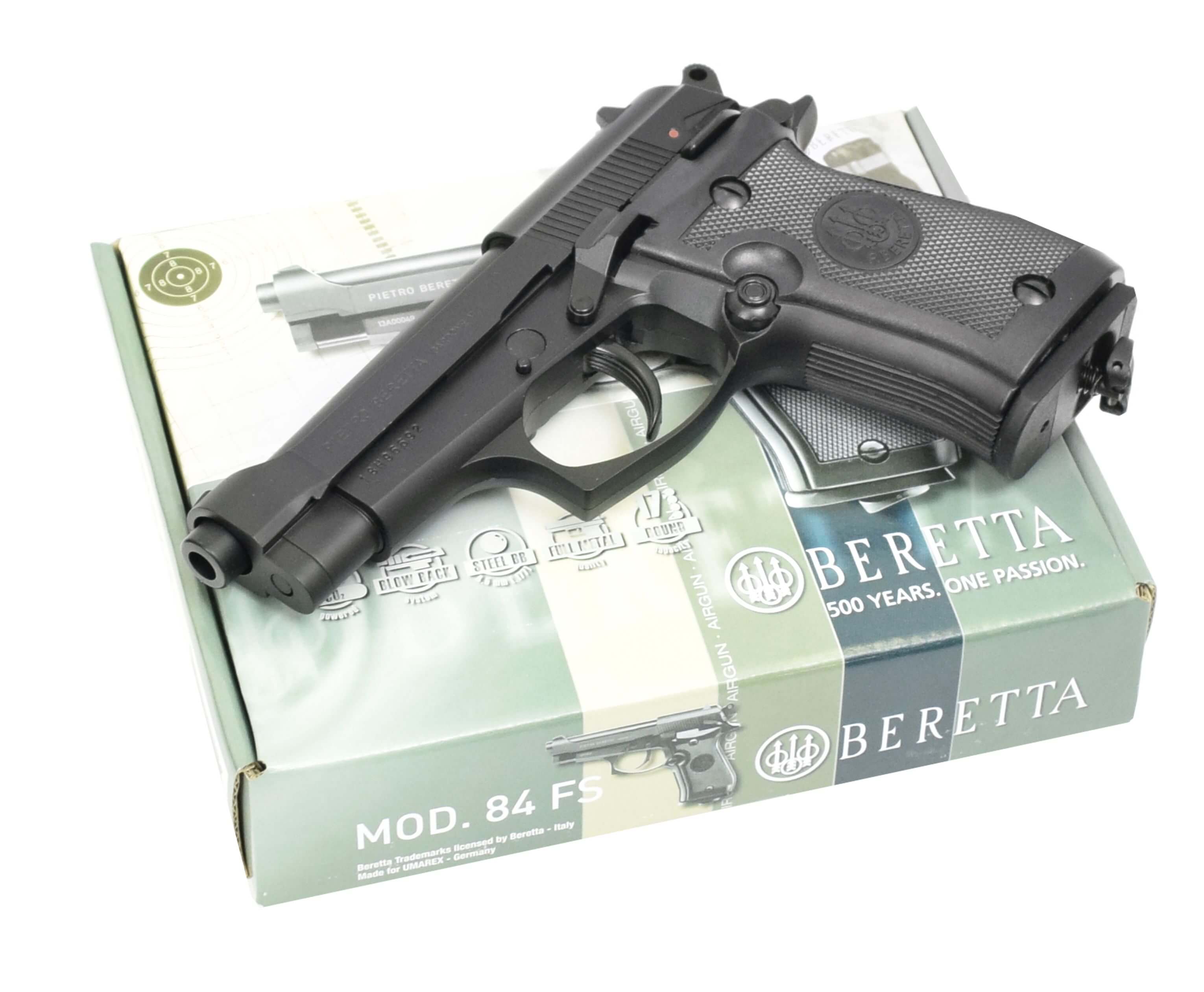 Пневматический пистолет Umarex Beretta 84FS 4,5 мм