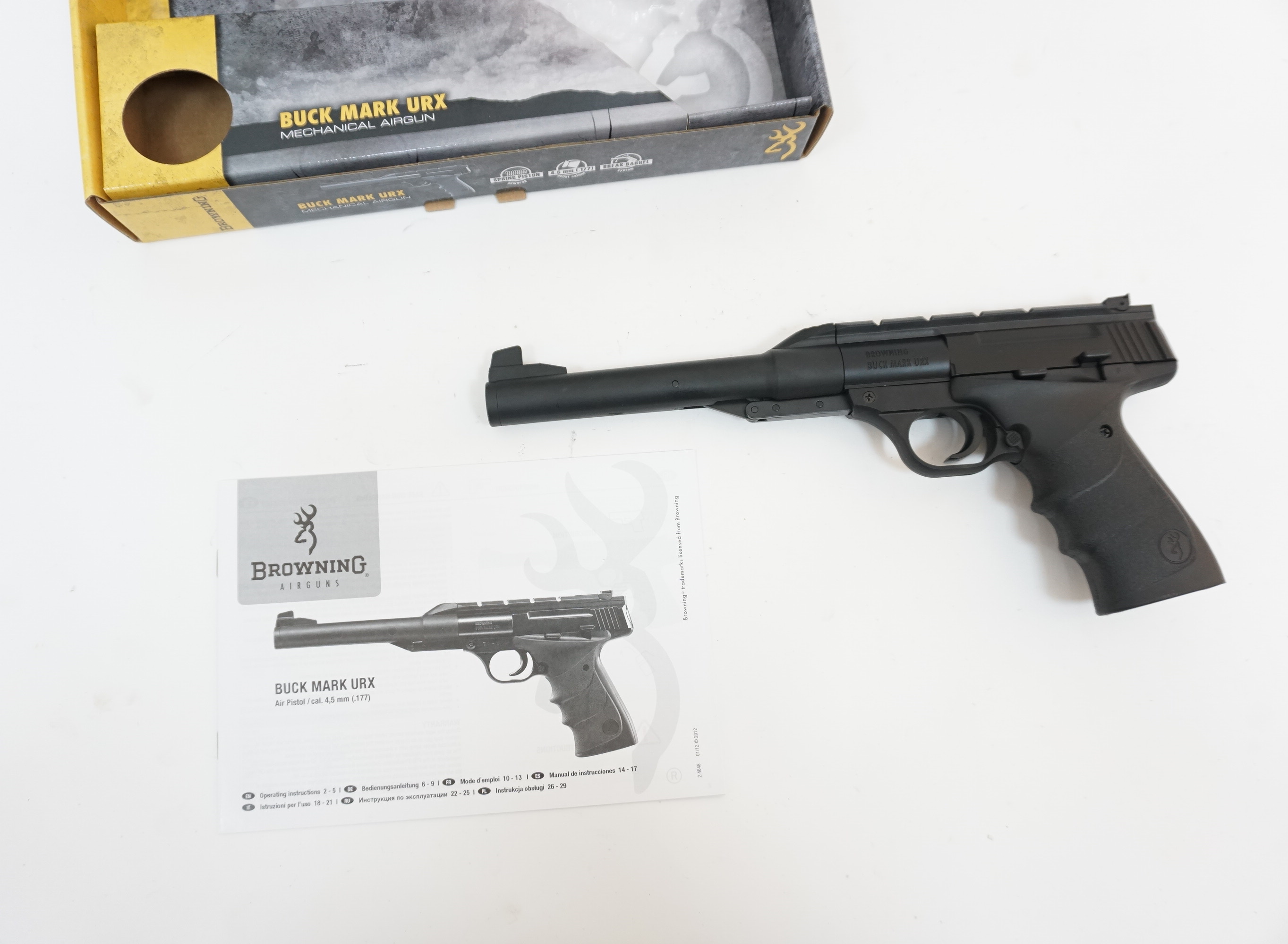 Пневматический пистолет Umarex Browning Buck Mark URX 4,5 мм