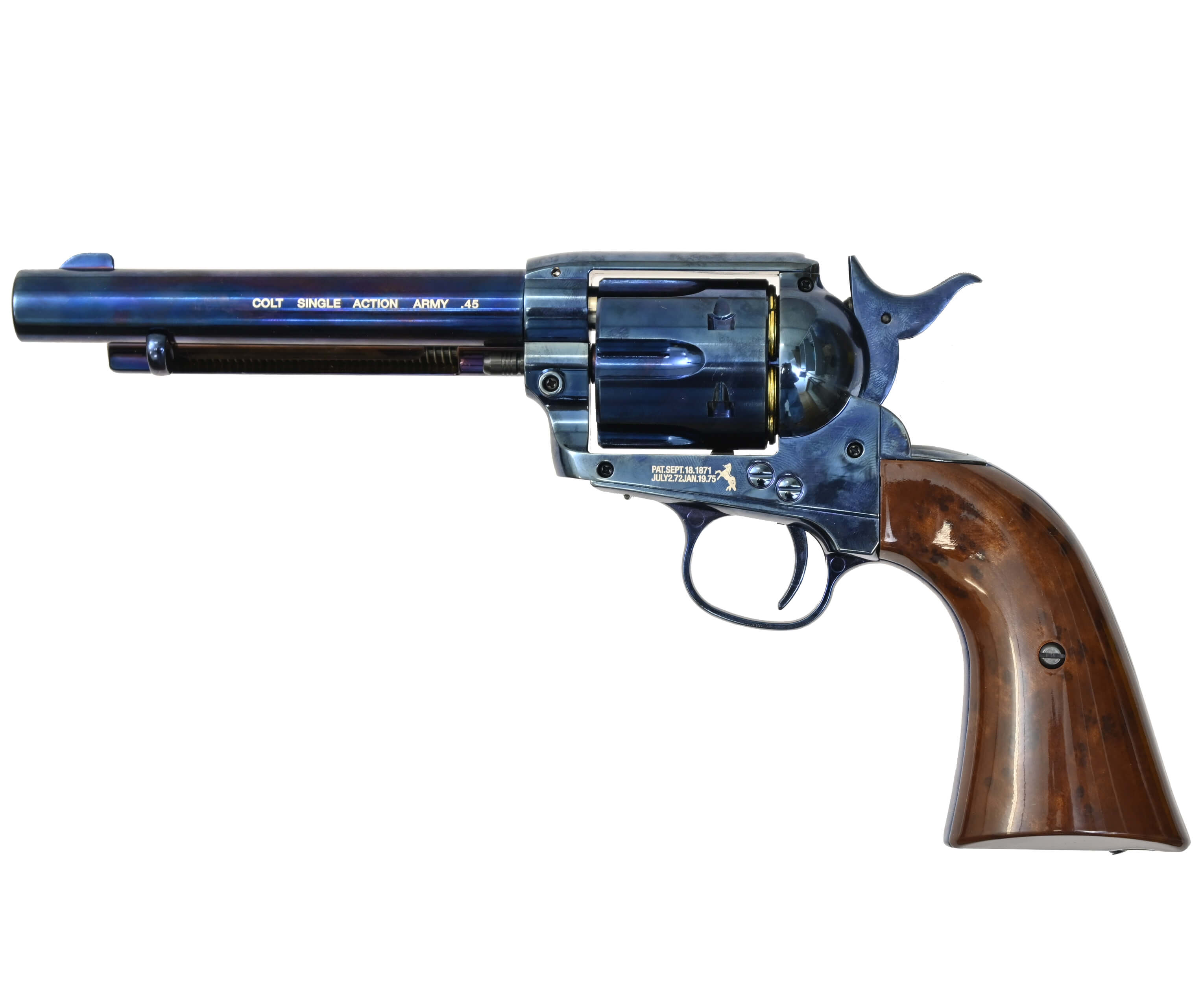 Пневматический пистолет Umarex Colt Single Action Army 45 BB blue finish 4,5 мм