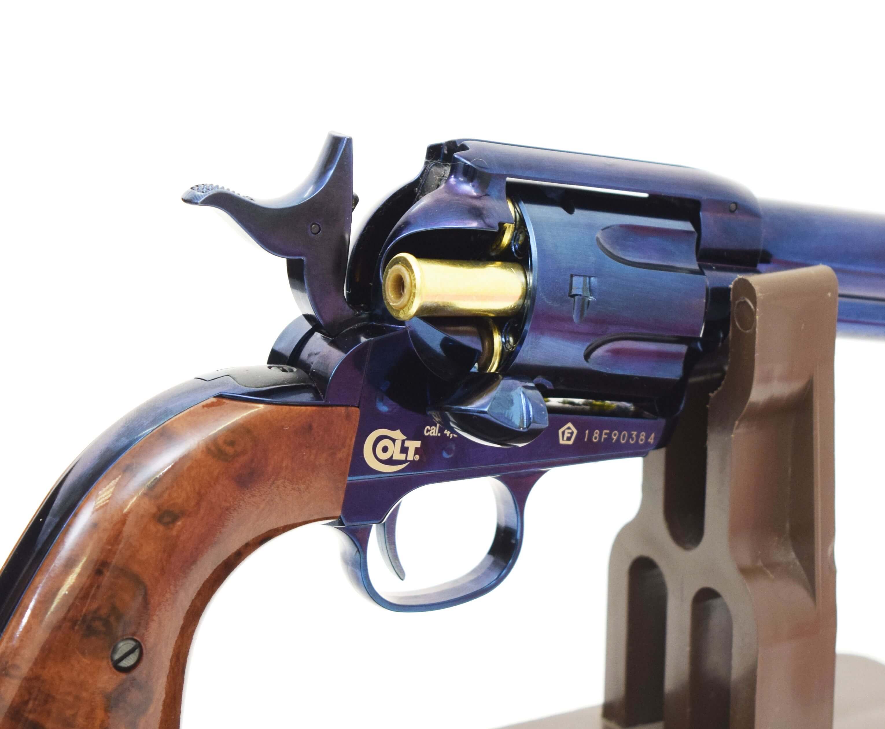 Пневматический пистолет Umarex Colt Single Action Army 45 BB blue finish 4,5 мм